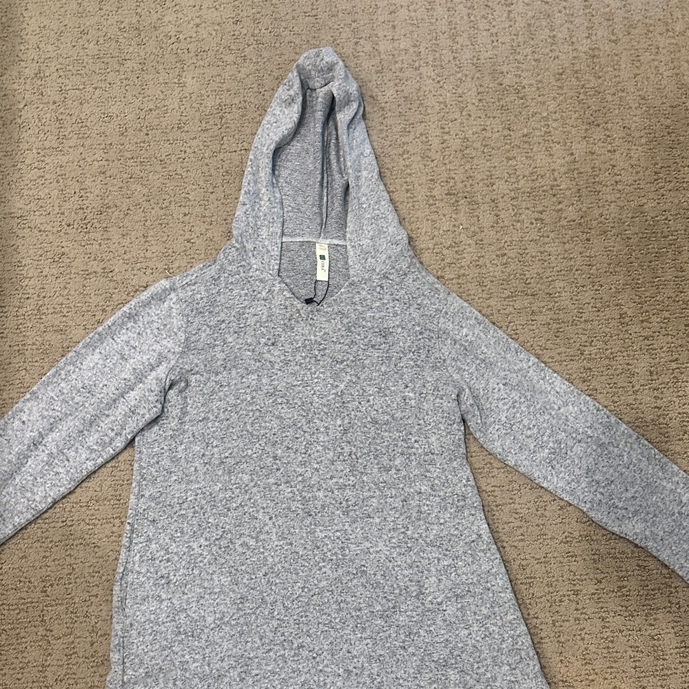 Gray Women's Crew Neck Sweater hoodie new with tags - La Cera - incredibly soft!